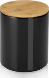 Kela Cady Voorraadpot - Keramiek Zwart - 1,7 liter