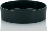 Kela Dark zeepschaal zwart rond 11 cm