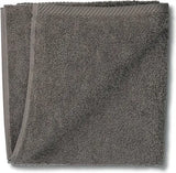 Kela Ladessa Handdoek - 50 x 100 cm - Donker Grijs