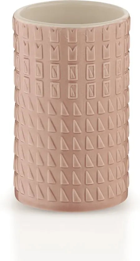 Kela Lenora Rose Wood drinkbeker porselein roze 200 ml