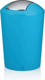 Kela Marta Afvalemmer met Schommeldeksel - 5 L - Turquoise