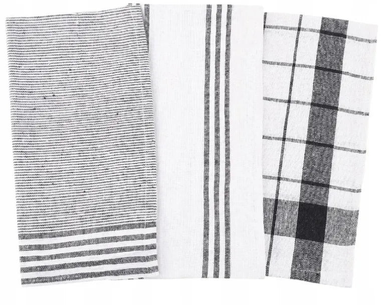 Keukenhanddoek Zwart 45x Moraj - 3 stuks - 65cm