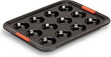 Le Creuset Bakvorm 12 Mini Cakes - 36 x 32 cm - Zwart