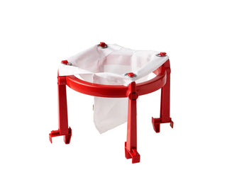 Linden Sap- en geleizeef met standaard – plastic frame met polyester zeeflinnen
