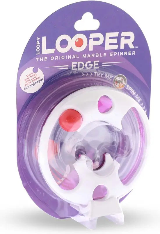 Loopy Looper Edge Marble Spinner - Fidget Toy met knikker