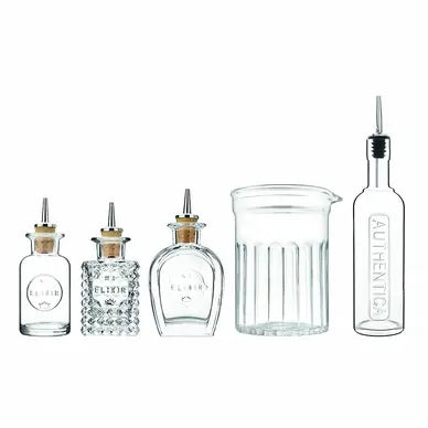 Luigi Bormioli Mixology DLG Bar Set – 5-delige cocktailset van glas