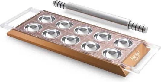 Marcato Raviolitablet voor 10 ravioli – koper
