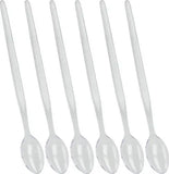 Metaltex Dessertlepels Transparant - 28 cm (set van 6)