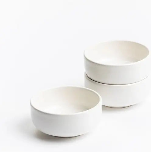 MOODS Bowl 10 cm - Wit - Set van 3