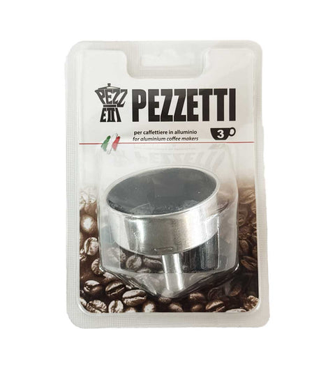 Pezzetti Italexpress 3-kops reparatieset met trechter, handvat en dekselknop