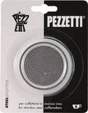 Pezzetti Reserveonderdelen SteelExpress 6-kops – 2 seals + 1 filter