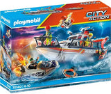 Playmobil City Action Reddingskruiser met Speedboot - 70140
