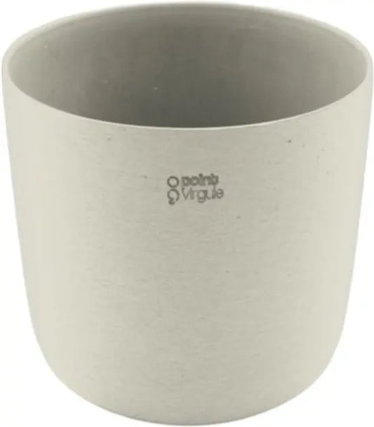 Point Virgule Bloempot Wit Rond 18 cm