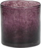 Pomax SKLO Windlicht - Aubergine Glas - ø 10 x 10 cm