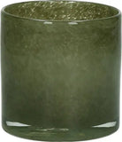 Pomax SKLO Windlicht - Wintergroen Glas - ø 12 x 12 cm