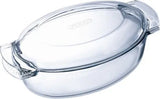 Pyrex Classic ovenschaal ovaal met deksel 5,8 l