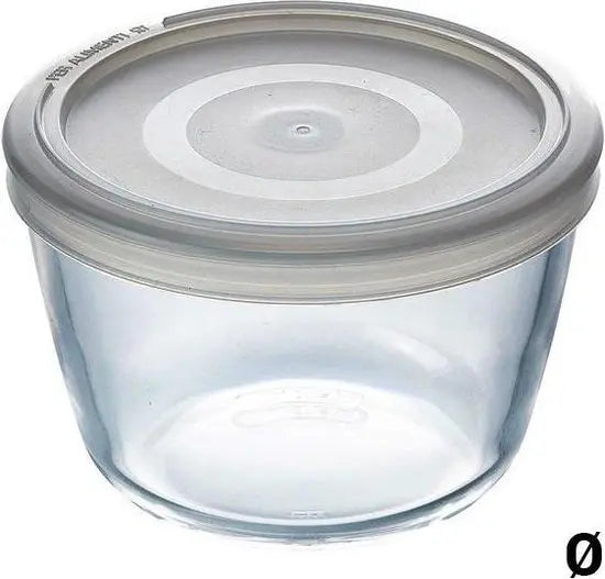 Pyrex Cook & Freeze kom met deksel rond 1,1 L