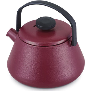 Brabantia T-Time theepot gietijzer 0,7 L - bordeaux