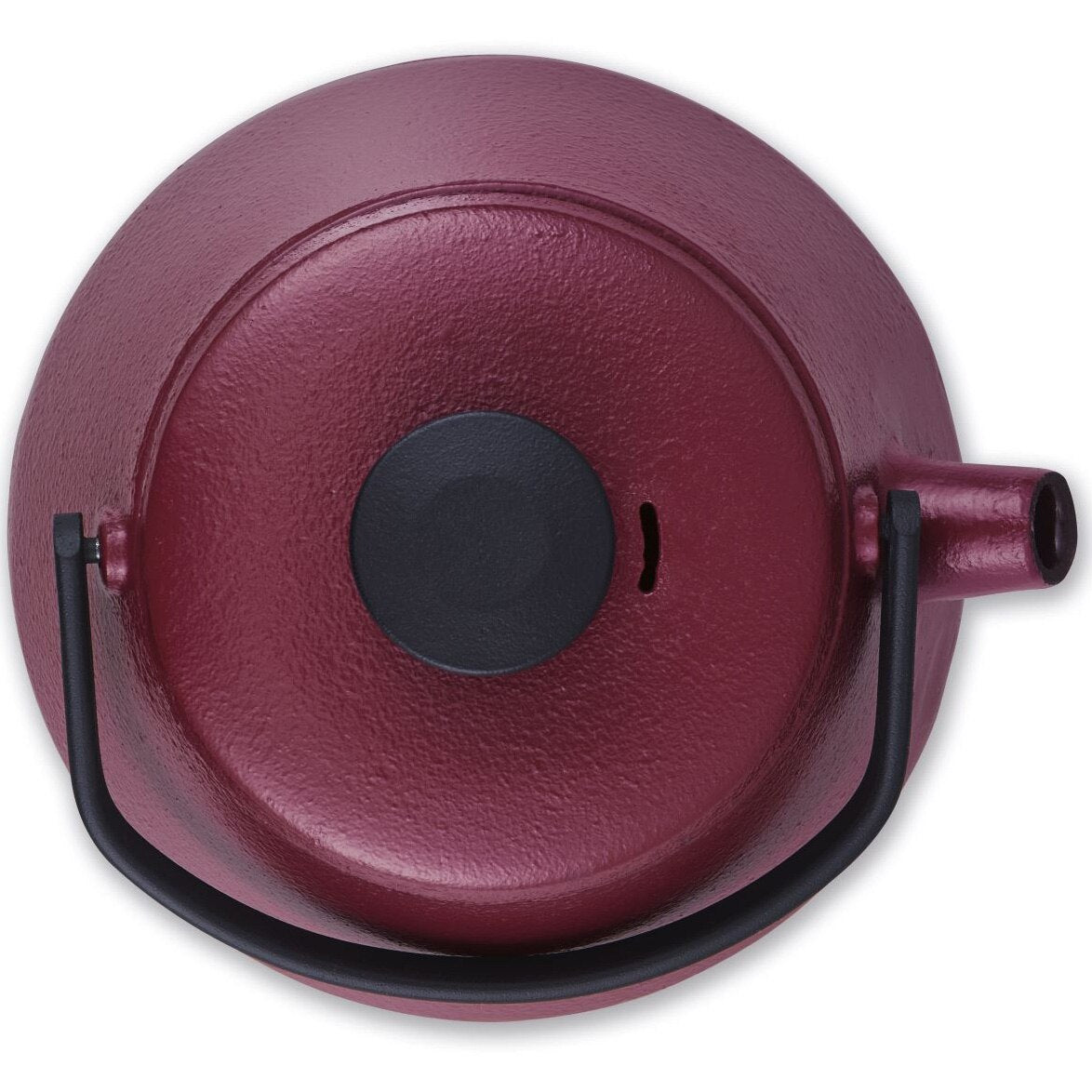 Brabantia T-Time theepot gietijzer 0,7 L - bordeaux