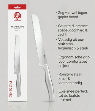 Schulte Ufer Broodmes 19 cm Pro Series
