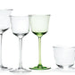 Serax X Ann Demeulemeester Wit Wijnglas Green Billie - 25cl - 4 stuks