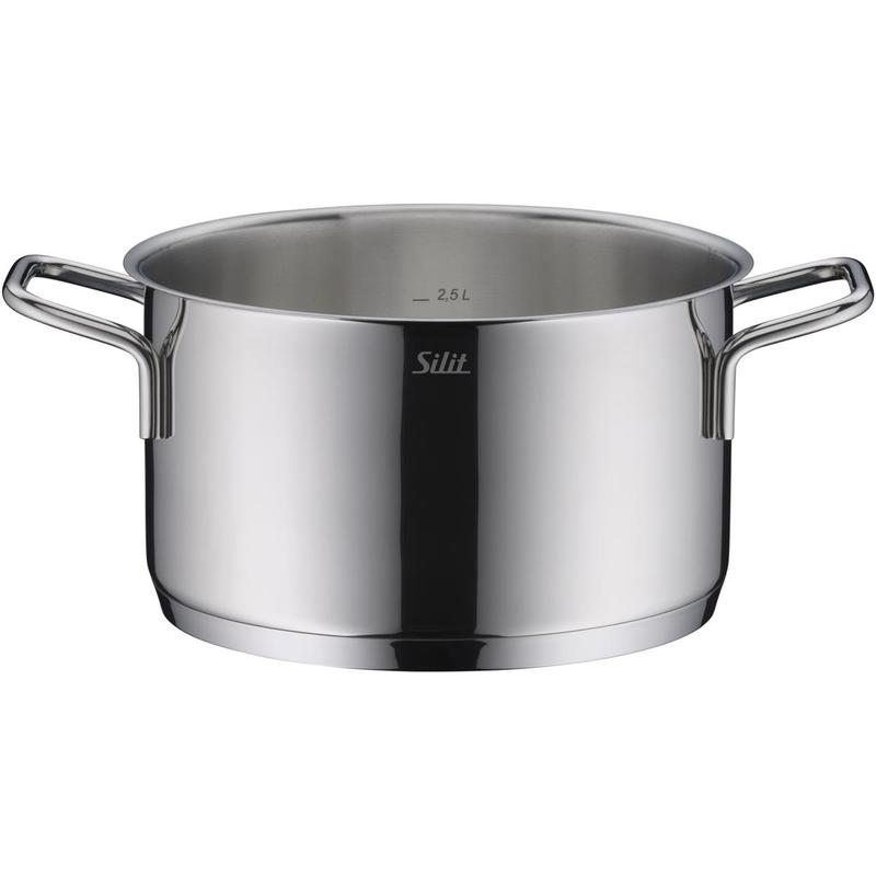Silit Extra Cook kookpan zonder deksel met zichtbare maatverdeling