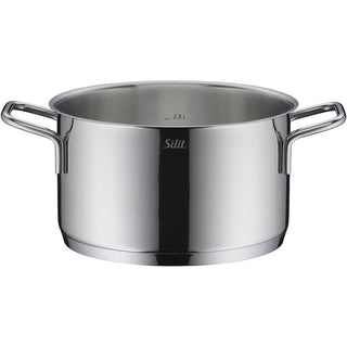 Silit Extra Cook kookpan zonder deksel met zichtbare maatverdeling