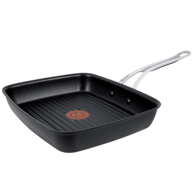 Tefal Jamie Oliver Grillpan 23 x 27 cm - Inductie – Titanium Antiaanbaklaag