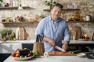 Tefal Jamie Oliver messenset met messenblok 6-delig