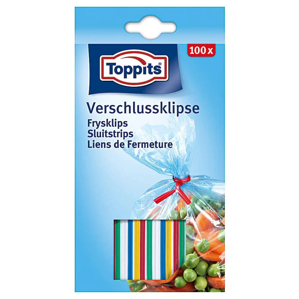 Toppits Sluitclips – 100 stuks meerkleurig - foto 2
