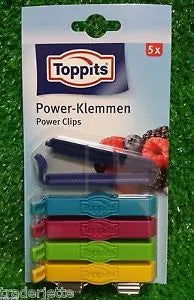 Toppits Sluitklemmen – Set van 5 stuks
