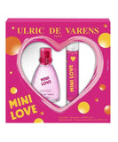 Ulric de Varens Giftset Mini Love Roze Eau de parfum + Mini Spray