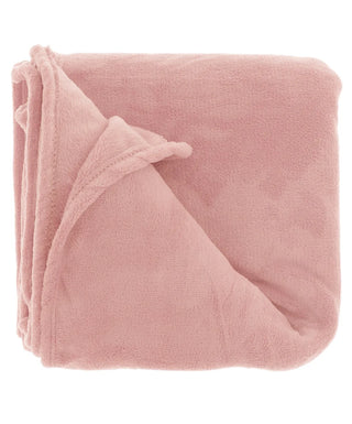 Unique Living Plaid Baily Old Pink - 130x180 cm
