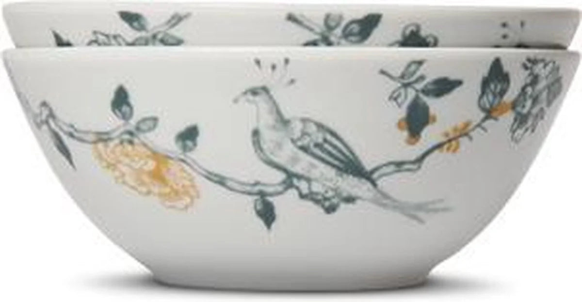 Villeroy & Boch Vivo Bowl Limited Edition - Delft Grey - 2 stuks - 15 cm