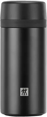 Zwilling Thermo Thermosfles met Zeefinzet - 420 ml Zwart